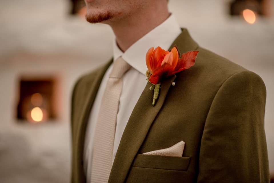 Autumn buttonhole