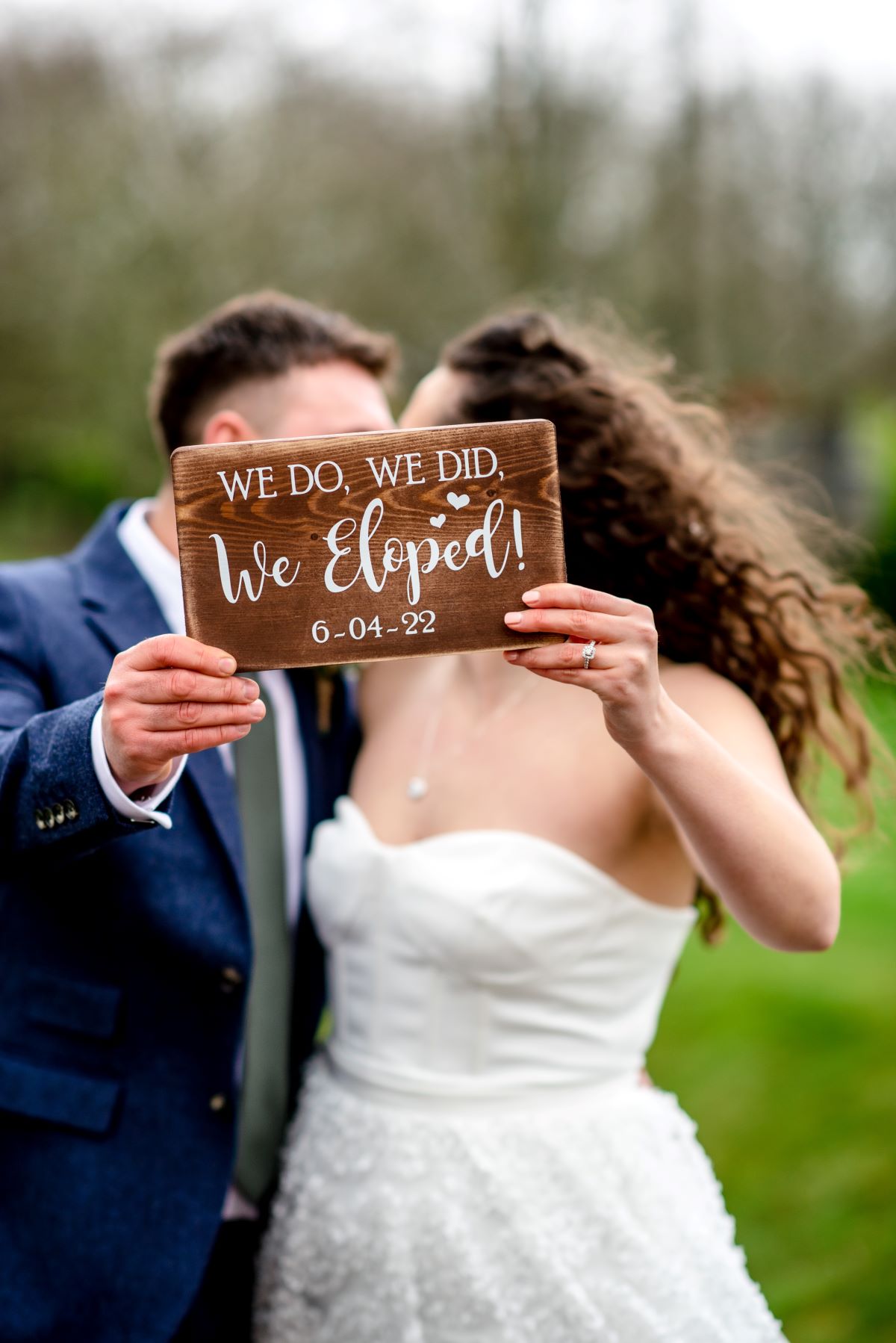 Sign we eloped