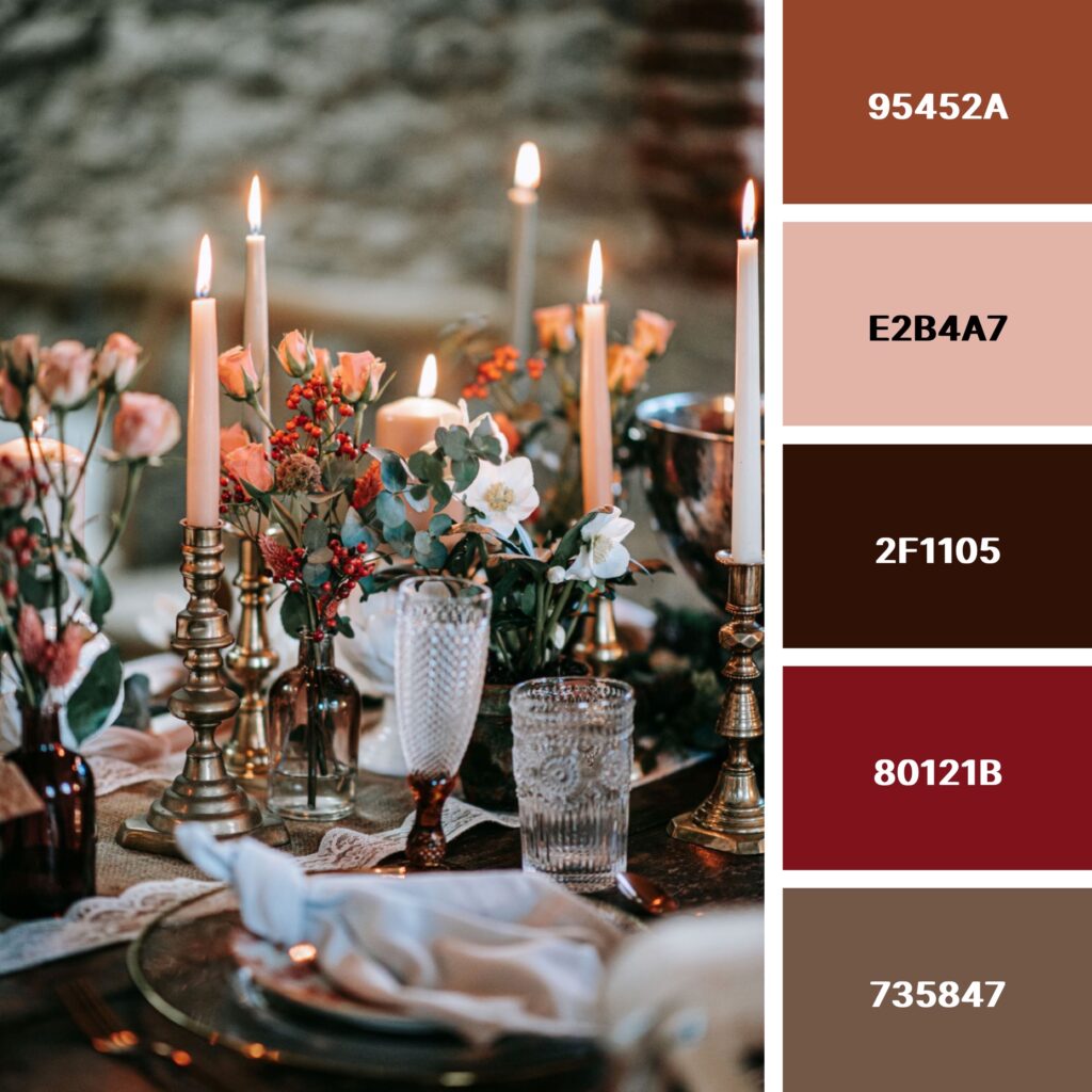 Pink Twilight Tablescape