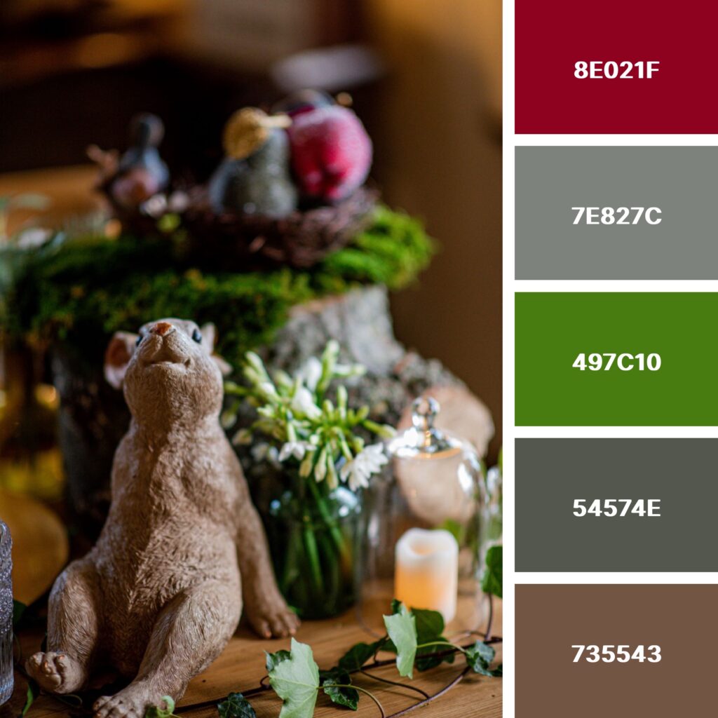 A whimsical tablescape