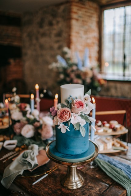 Dusty pink elopement