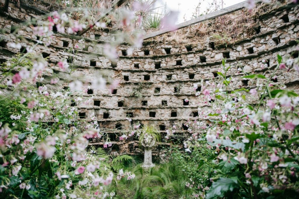 The planted Dovecote at Allington Castle Maidstone