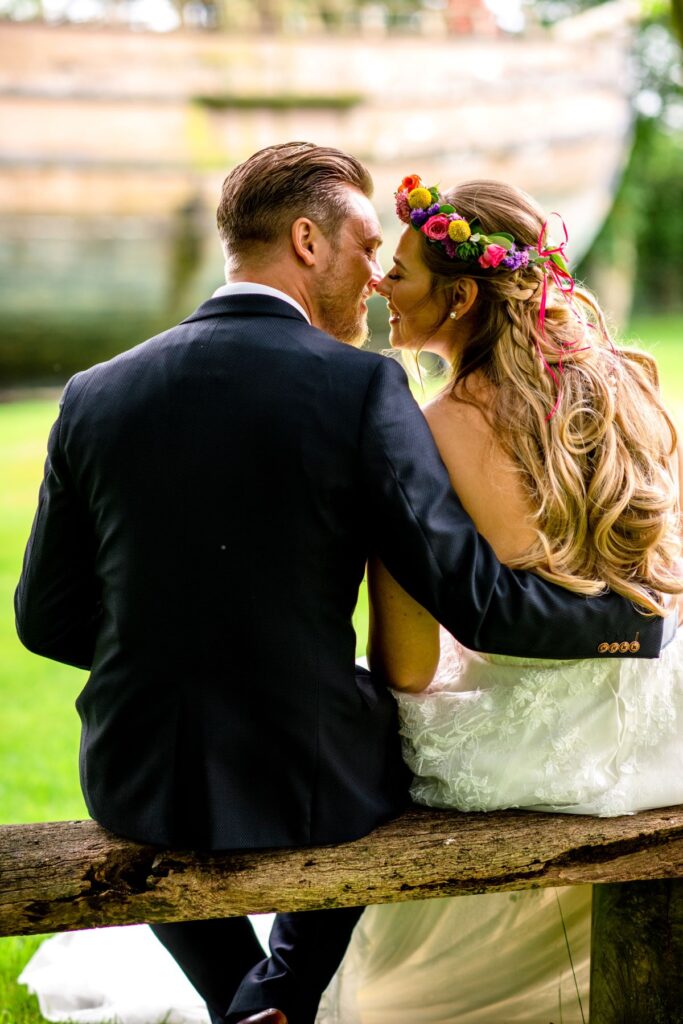 Kirsty and Steve's real elopement at the Castle Westenhanger in Kent by team E-Lope. Couple shots