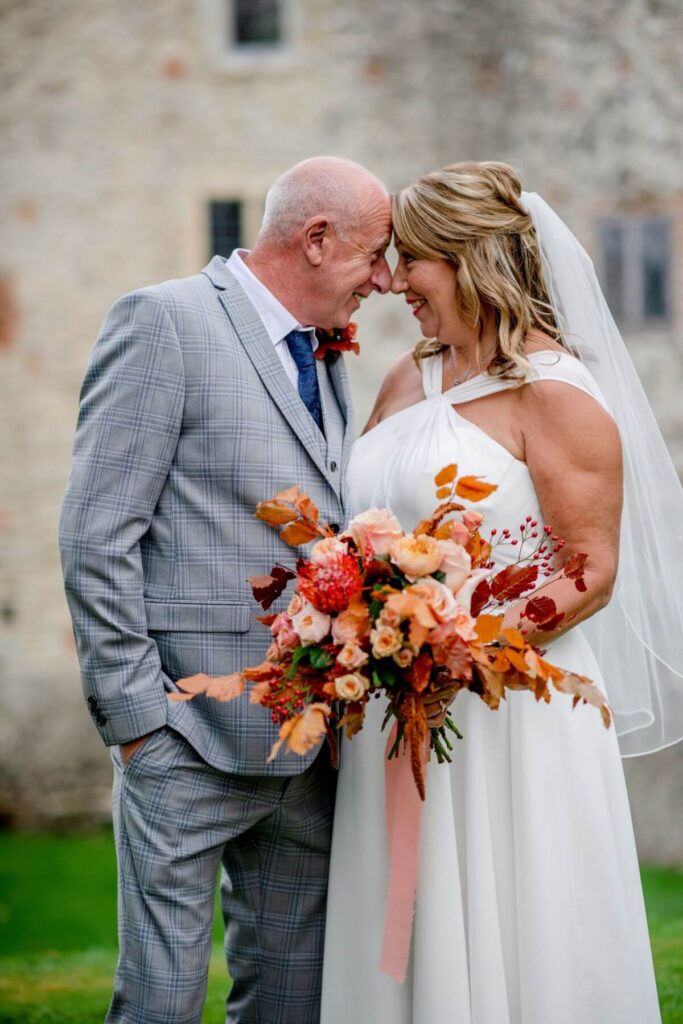 A halloween elopement at the Castle Westenhanger Kent England