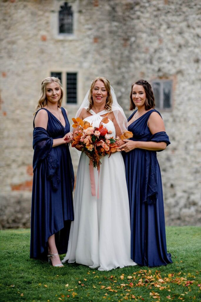 A halloween elopement at the Castle Westenhanger Kent England