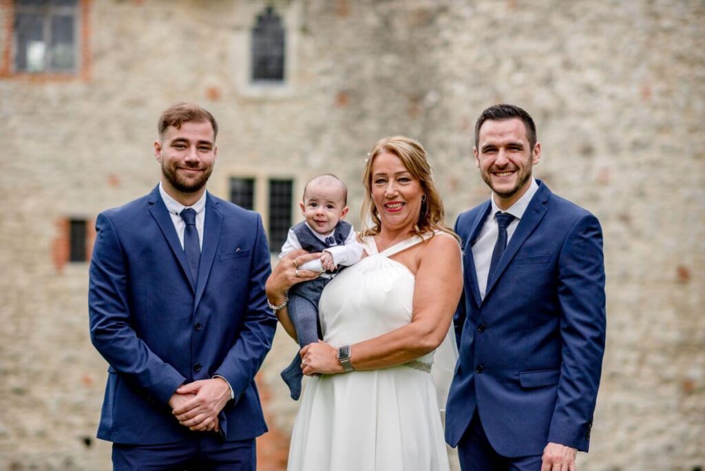 A halloween elopement at the Castle Westenhanger Kent England